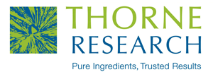 The logo for the supplement company Thorne Research 