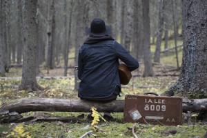 sound healing: guitar in the woods