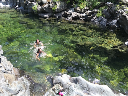 unplugged: swim in the river