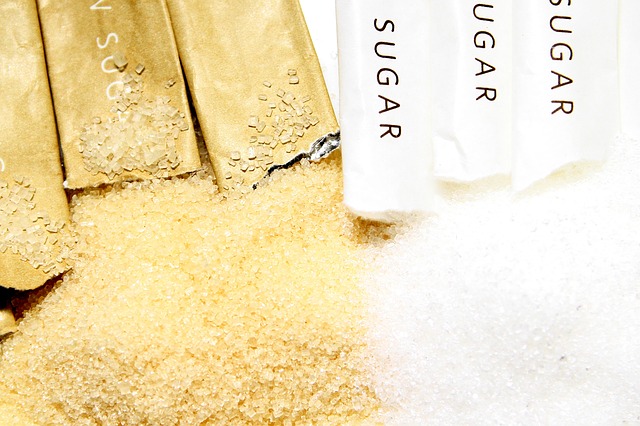Sugar is sugar. If you want to reduce your family's sugar intake then it doesn't matter if it is brown sugar or white sugar, as pictured here, just don't eat it! 